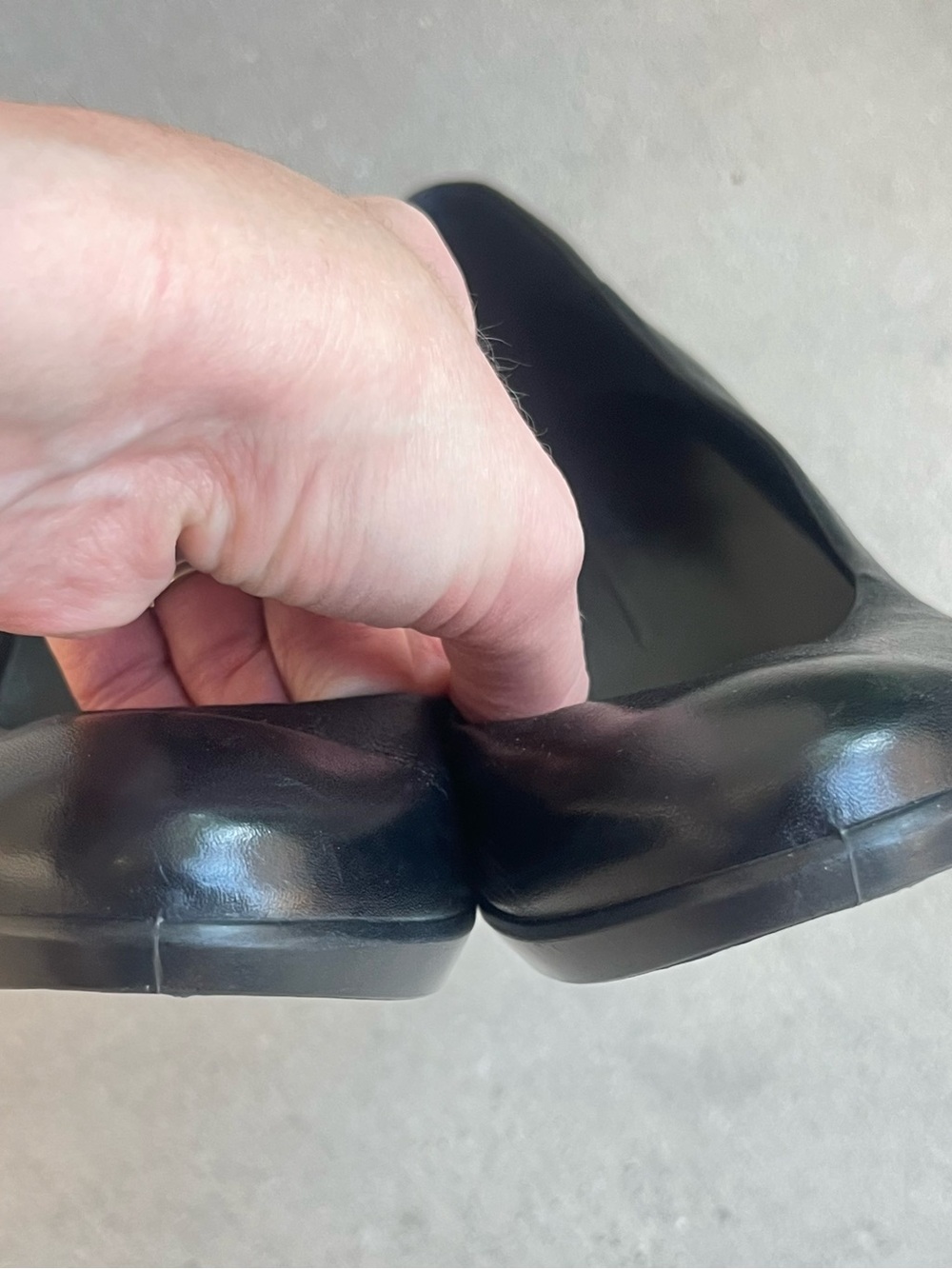 ECCO black heels Size 38 7.5 - Picture 3 of 7